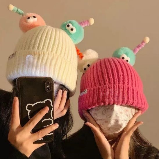 Cartoon Eye Cute Winter Hat