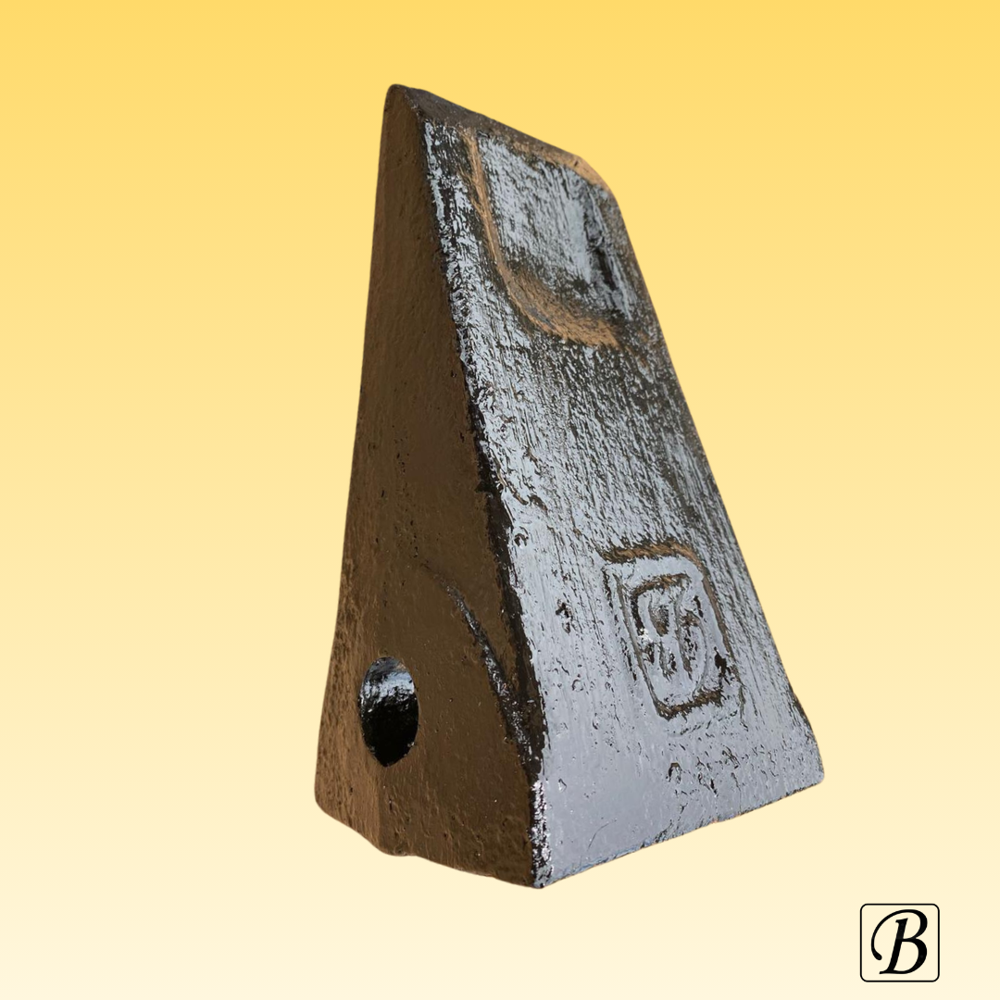 Zaxis 210 Rc Tooth Points - Color: Black