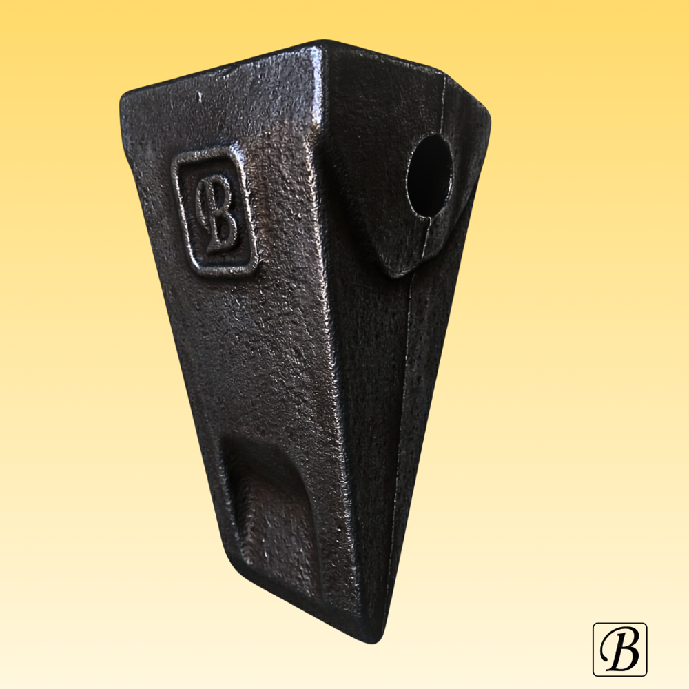 Zaxis 210 Rc Tooth Points - Color: Black