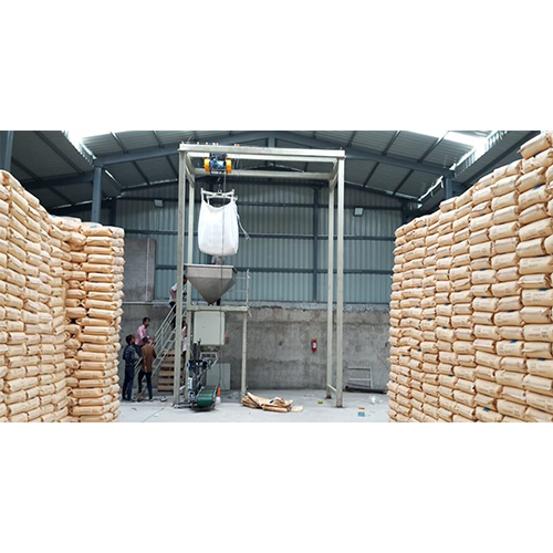 Jumbo Bag Unloading System Through Hoist