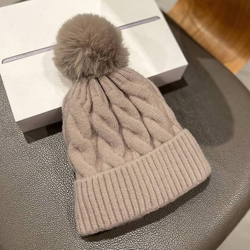 Winter Wear Warm Fur Soft Thick Hats Women