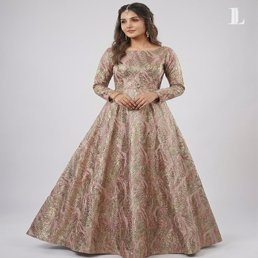 Metallic Jacquard Fabric