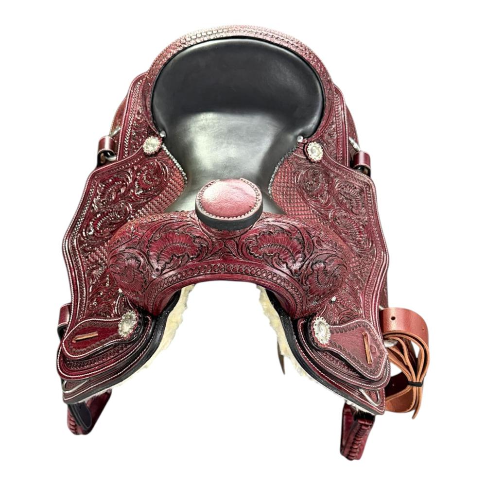 Western Leather Saddle 