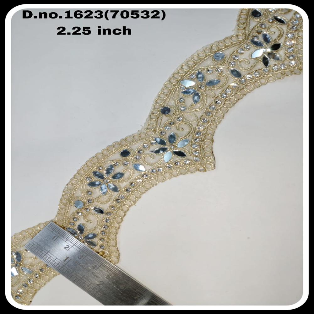 Zarkan Lace, zari lace, lace