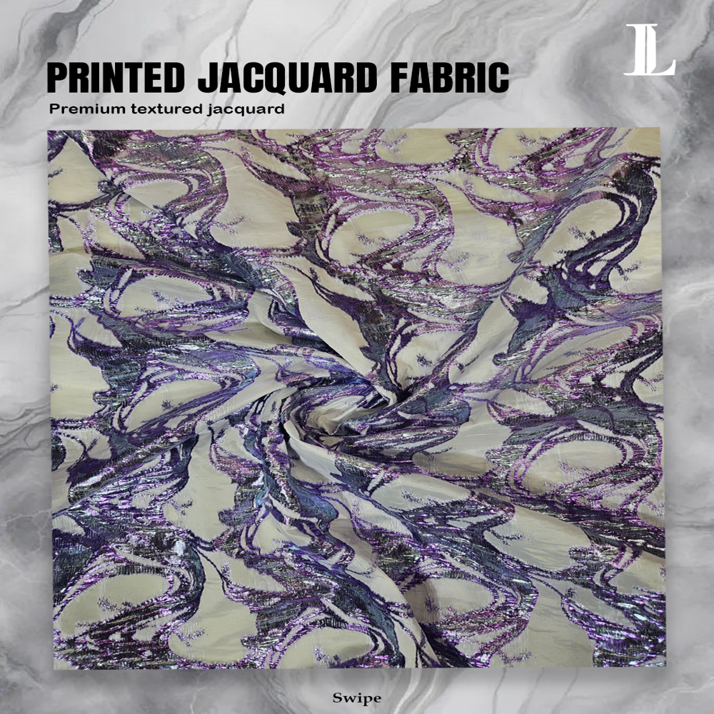 Premium Jacquard Fabrics - Color: Multi Color