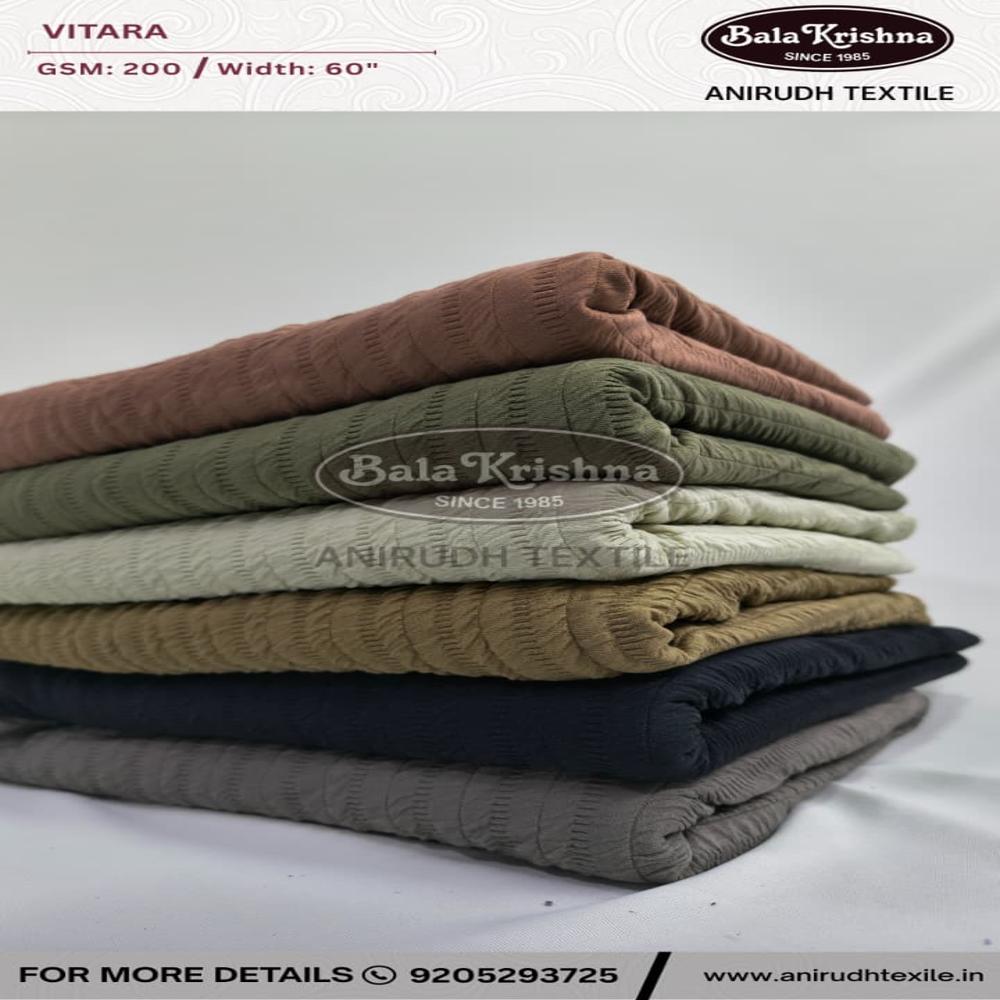 VITARA  POLYESTER LYCRA FABRIC 
