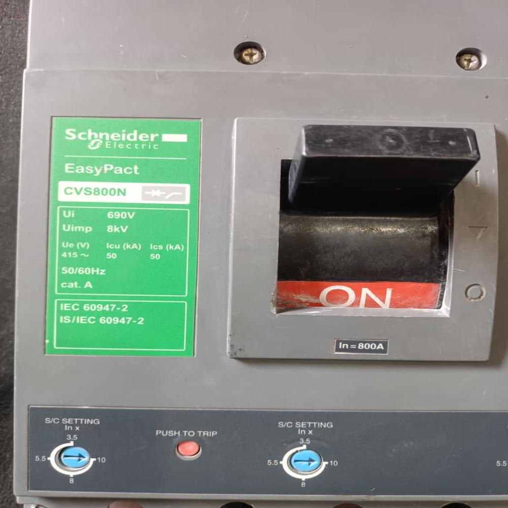 MCCB SCHNEIDER Cvs800N AMP 800