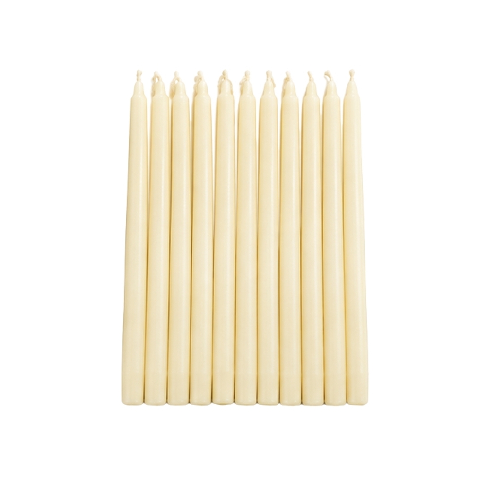 Pillar Candle - Paraffin Wax 7x7 cm White, Dripless Smokeless Long Burning