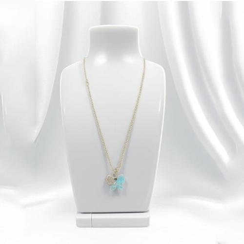 Sky Butterfly Charm Pendant