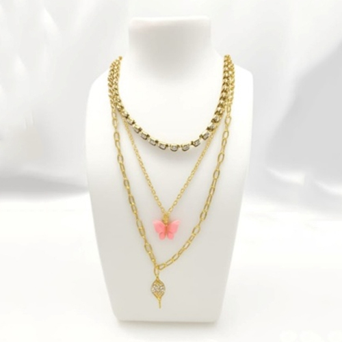 Flutter Luxe Layer Necklace