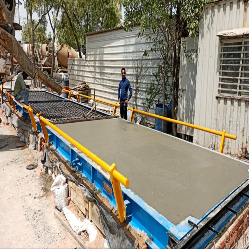 Electronic Pitless Concrete Weighbridge - Accuracy: 10000 Gm
