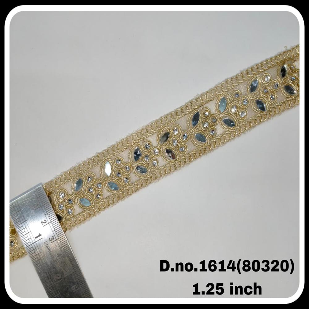 Embroidered Zarkan Lace