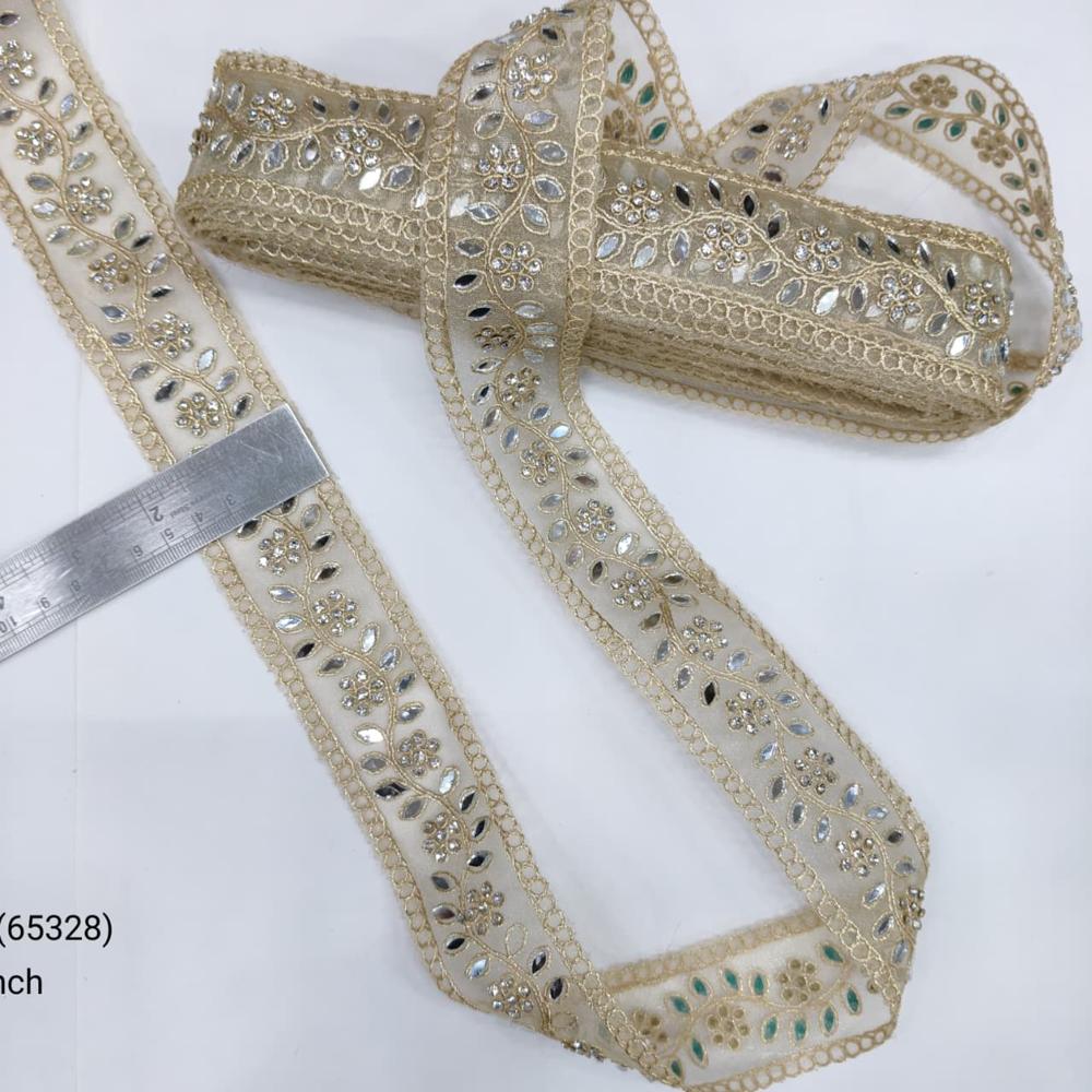 Zarkan Lace, zari lace, lace