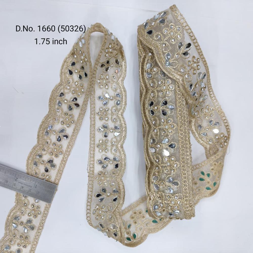 Designer Zarkan Lace - Color: Palmet