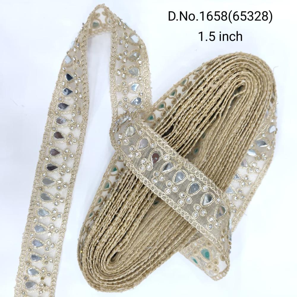 Zarkan Lace, zari lace, lace