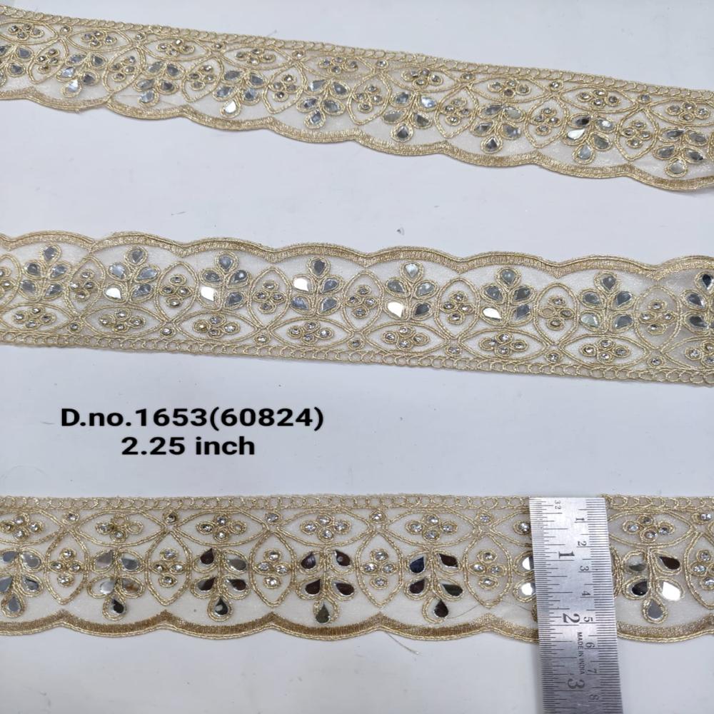 Zarkan Lace, zari lace, lace