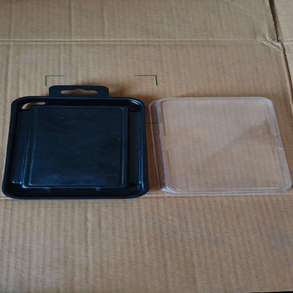 Mobile flip cover blister packaging