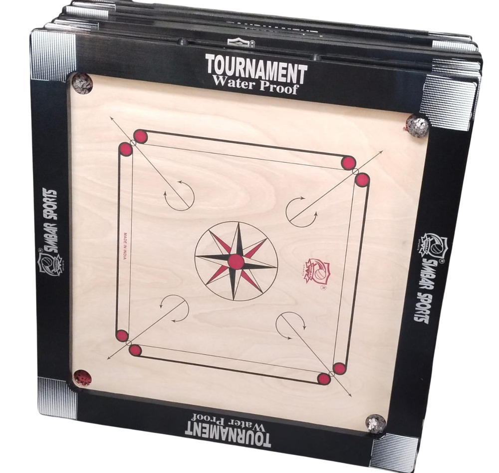 Durable Waterproof Carrom Board - Capacity: Suitable For 2-4 Players Per Match