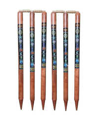 Wooden Cricket Stumps - Features: Durable
