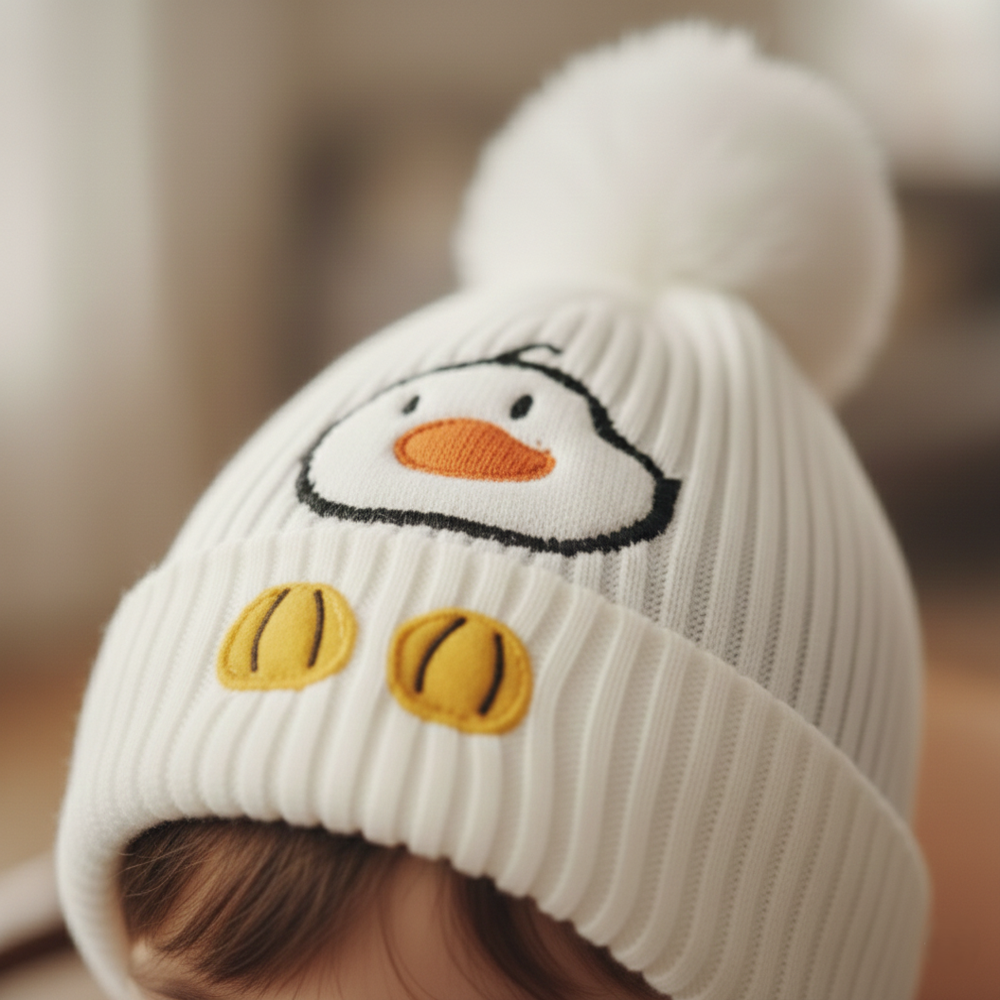 Multicolor Soft Touch Beanie Hat - Age Group: Kids