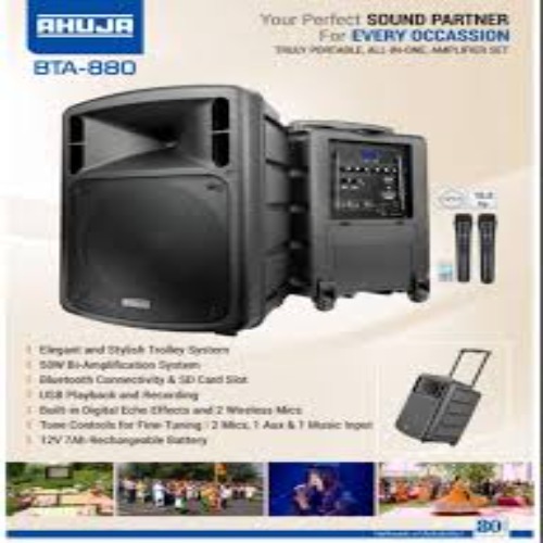 Ahuja BTA880 Portable Trolley Speaker