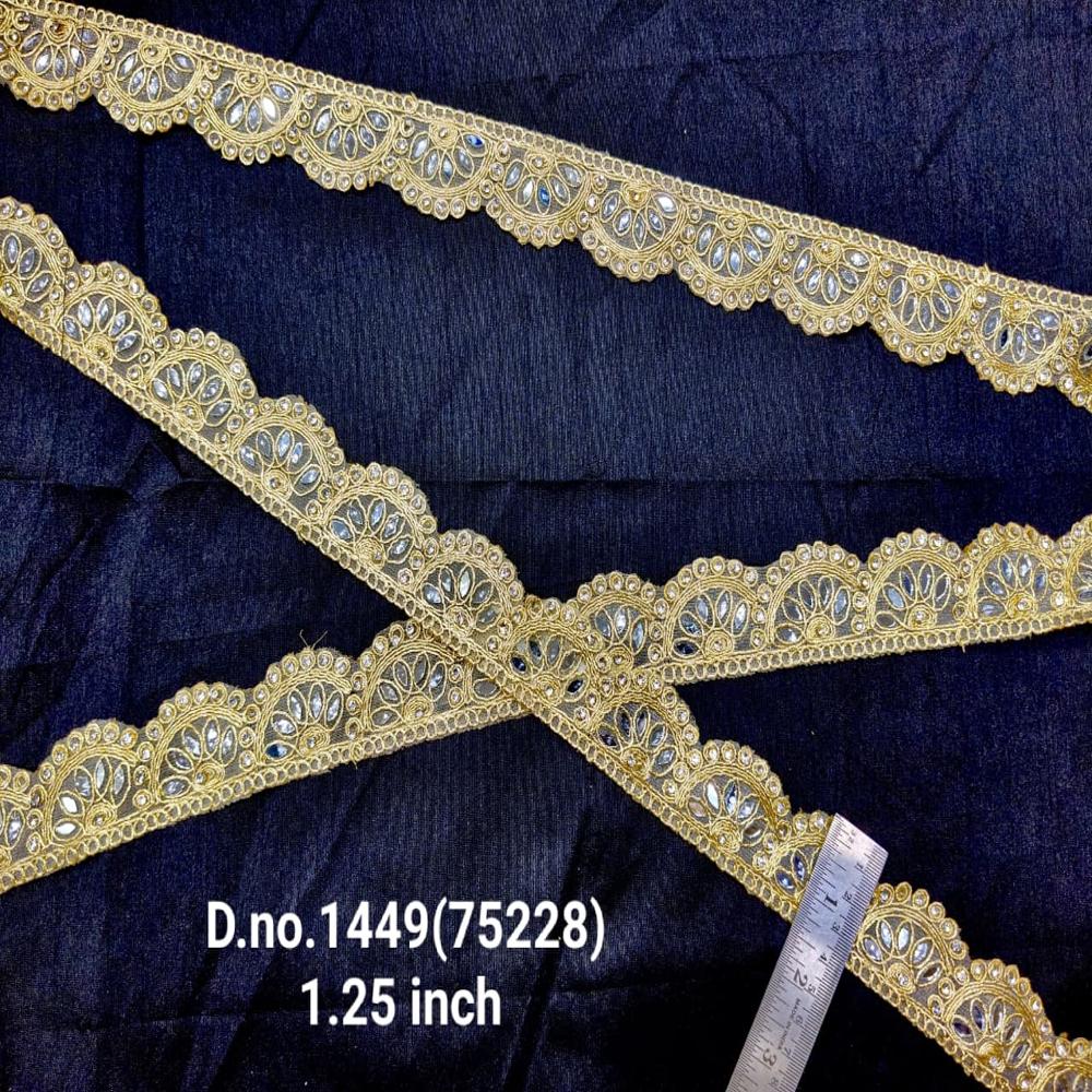 Zarkan Zari Lace - Color: Palmet