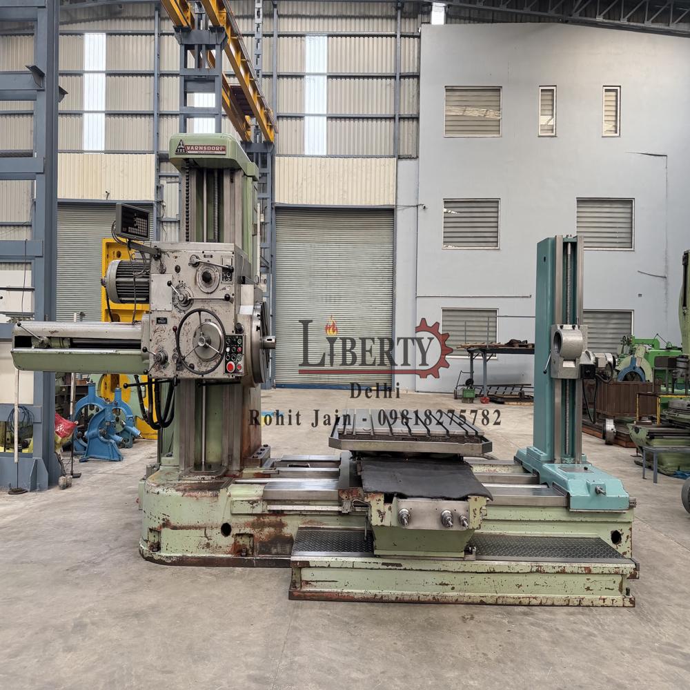 TOS Czech W100A Horizontal Boring Machine