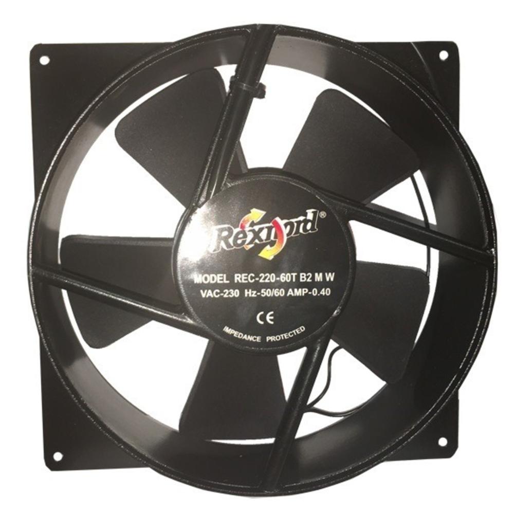 REXNORD REC-220-60T B2 M W 230V AC 0.40A 28089mm Ball Bearing Industrial Axial Cooling Fan (METAL)