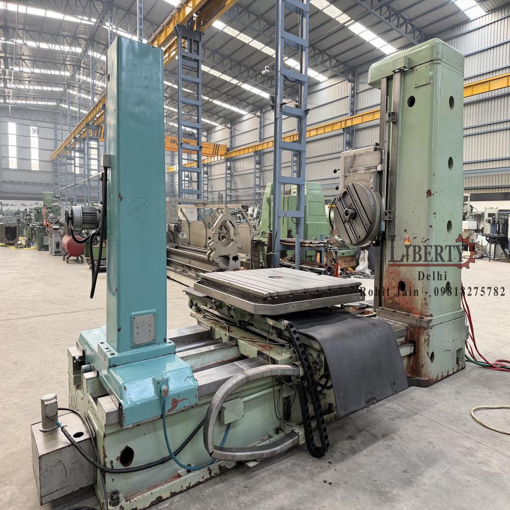 TOS Czech W100A Horizontal Boring Machine