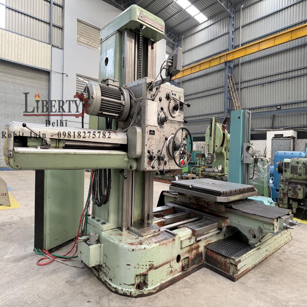 TOS Czech W100A Horizontal Boring Machine