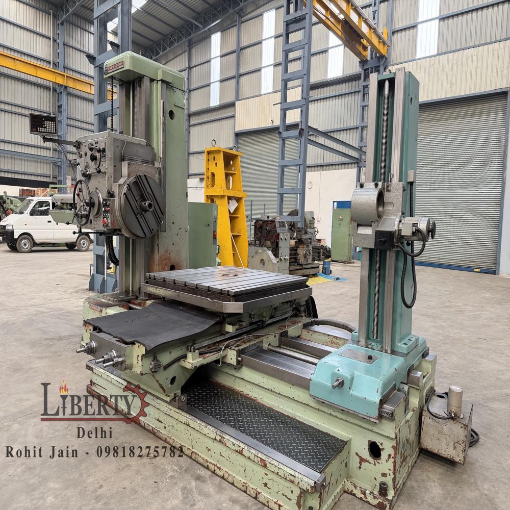 TOS Czech W100A Horizontal Boring Machine