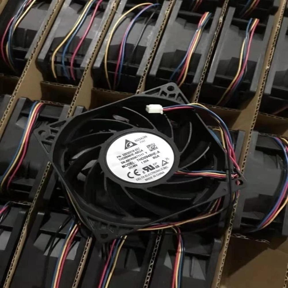 DELTA THD0948HE-A 48V DC 1.50A 9238mm Ball Bearing Industrial Axial Cooling Fan