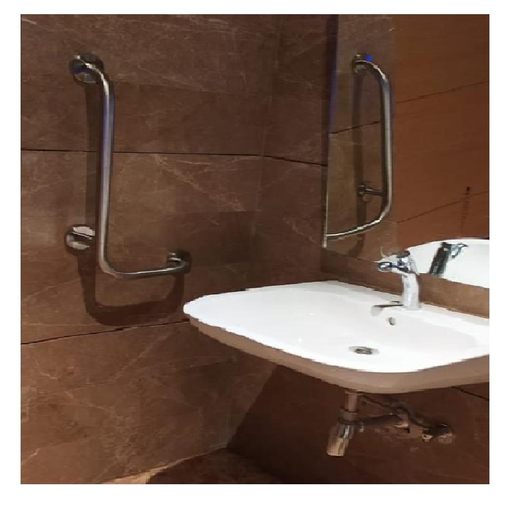 Handicap L Shape Grab Bar