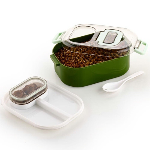 Green Plastic Lunch Box