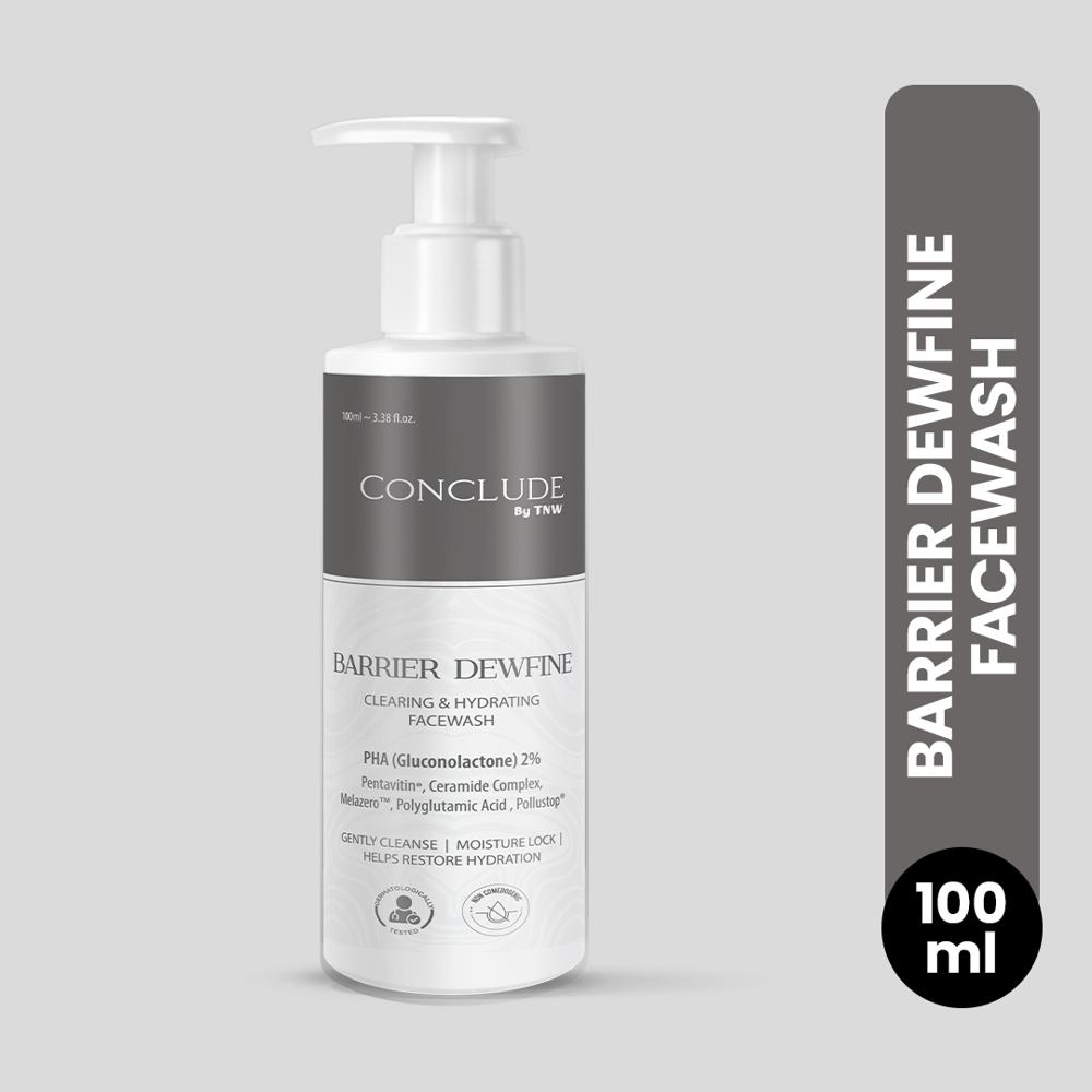 Conclude Barrier Dewfine Facewash | Hydrating, Brightening & Barrier Repair 
