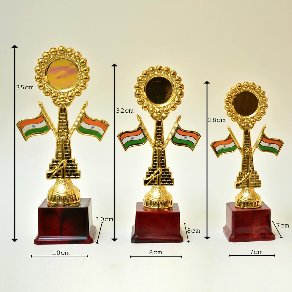 Golden Flag Award Trophy