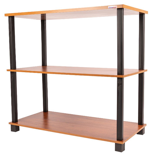 Wooden Three Tier TV Stand