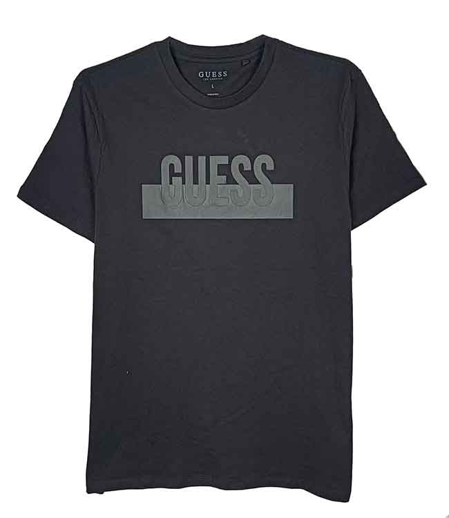 M11529 Guess Mens Printed N Embossed T-Shirts - Color: Assorted