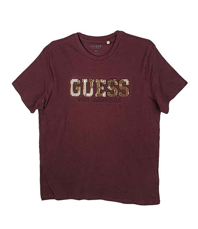 M11529 GUESS Mens Printed n Embossed T-Shirts