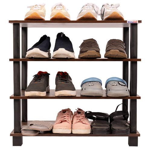 4 Tier Wooden Slipper Stand