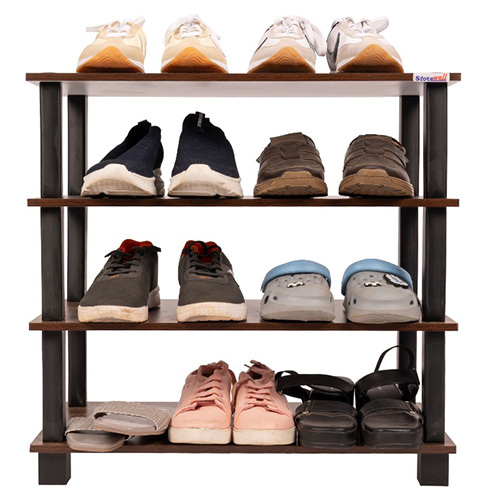 4 Tier Wooden Slipper Stand