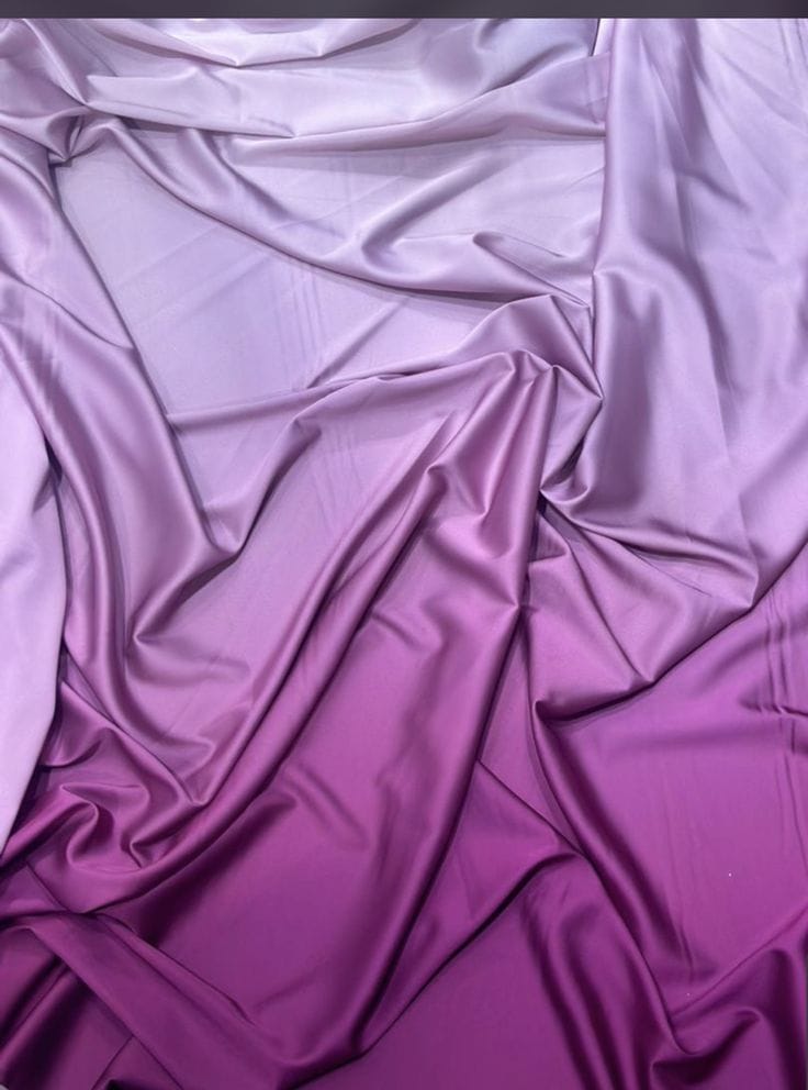 Ombre Satin Fabric