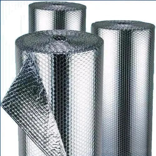 Aluminum Insulation Material - 40 Mtr, 8 Millimeter Thickness, Silver Color, Smooth Surface Treatment | Durable And Corrosion Resistant