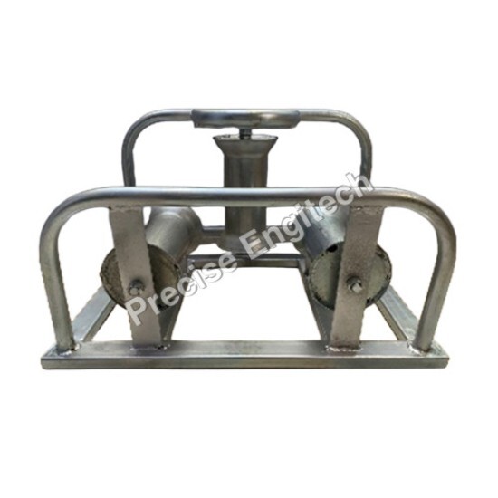 Corner Cable Roller - Color: Silver