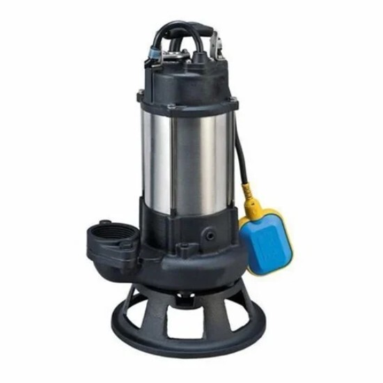 Submersible Dewatering Pump - Color: Silver