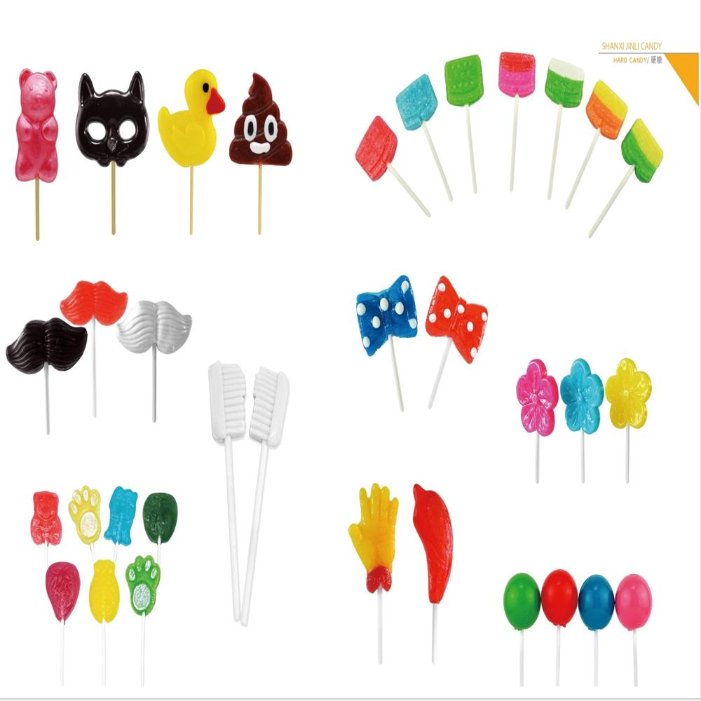 Wholesale Mixed Fruit Flavored Bulk Lollipops Customized Private Label Hard Candies Halal Food in Box Packaging lollipop toy