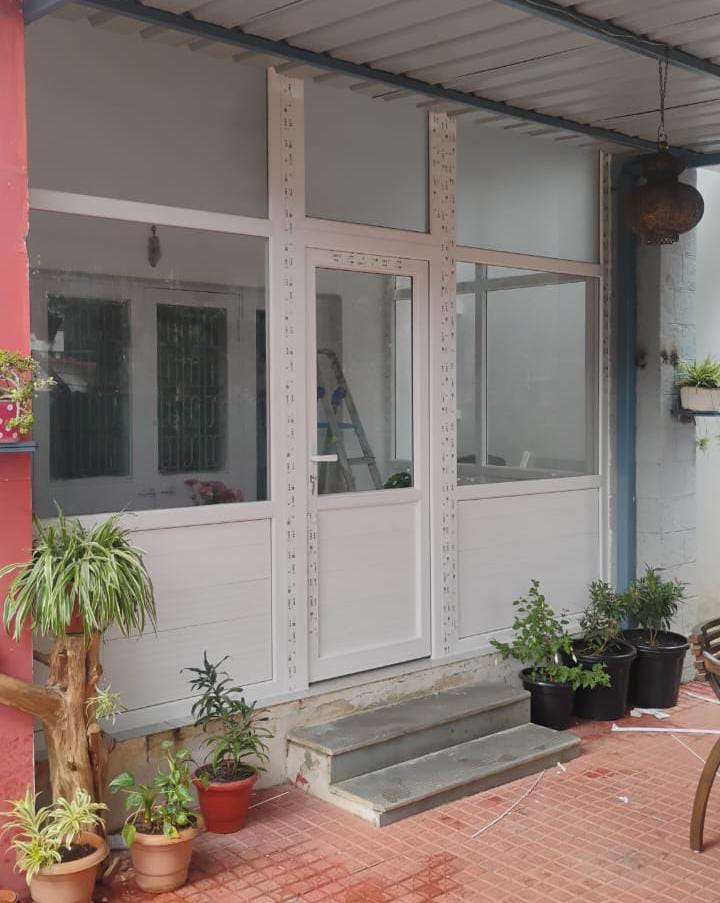 UPVC Entrance Partition
