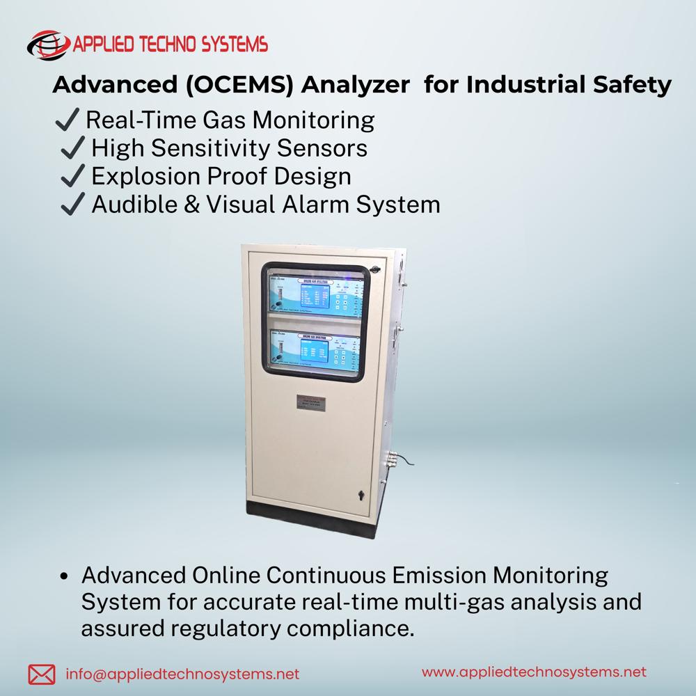 TUV India Certified Online Gas Monitoring System