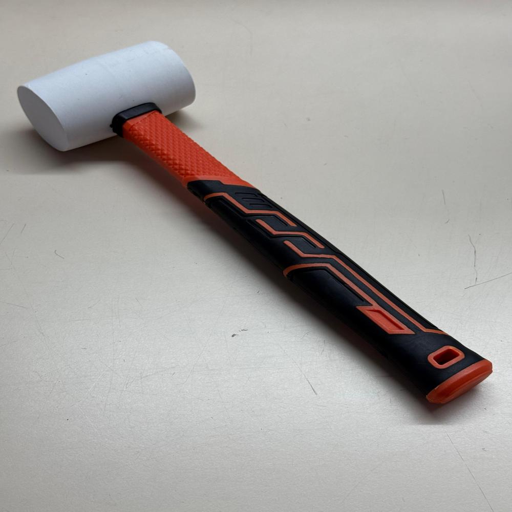 Facile(r) Rubber Hammer 250 Grams Soft Head - White, 300 Grams For Tile Laying | Durable Soft Head Tool For Precise Installations