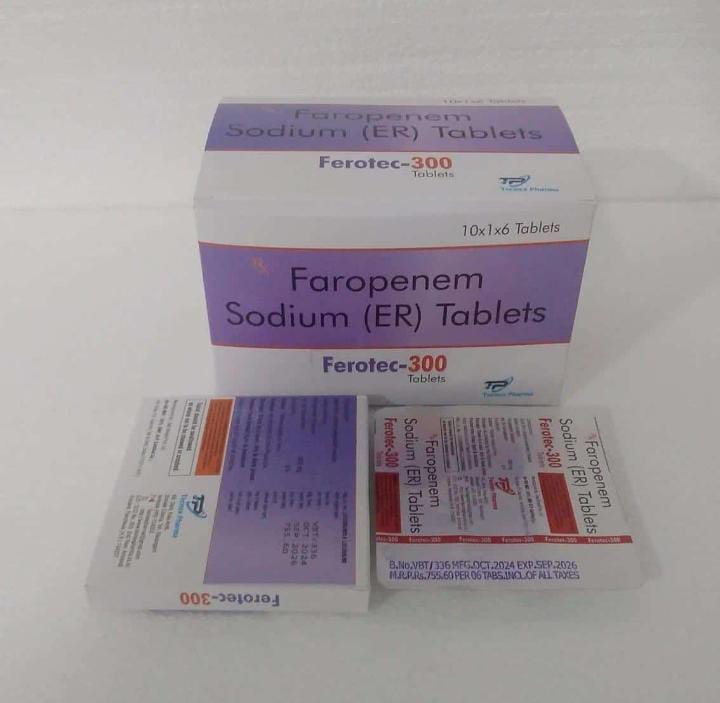 Faropenem Sodium (ER) Tablets